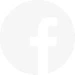 Facebook ikon fehér
